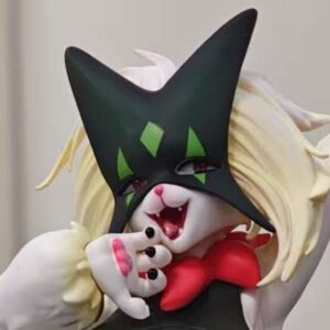 RouDan Studio – Green Fur Masked Cat Anthro figure