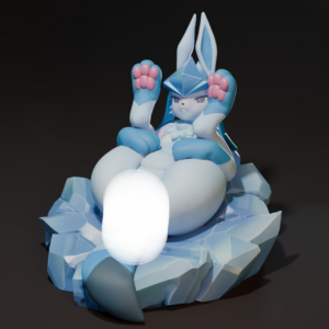 Spirit Demon studio - Blue-White Cat - Figure
