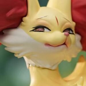 Pre-order | RouDan Studio – Red-Yellow Fire Fox Anthro Figure