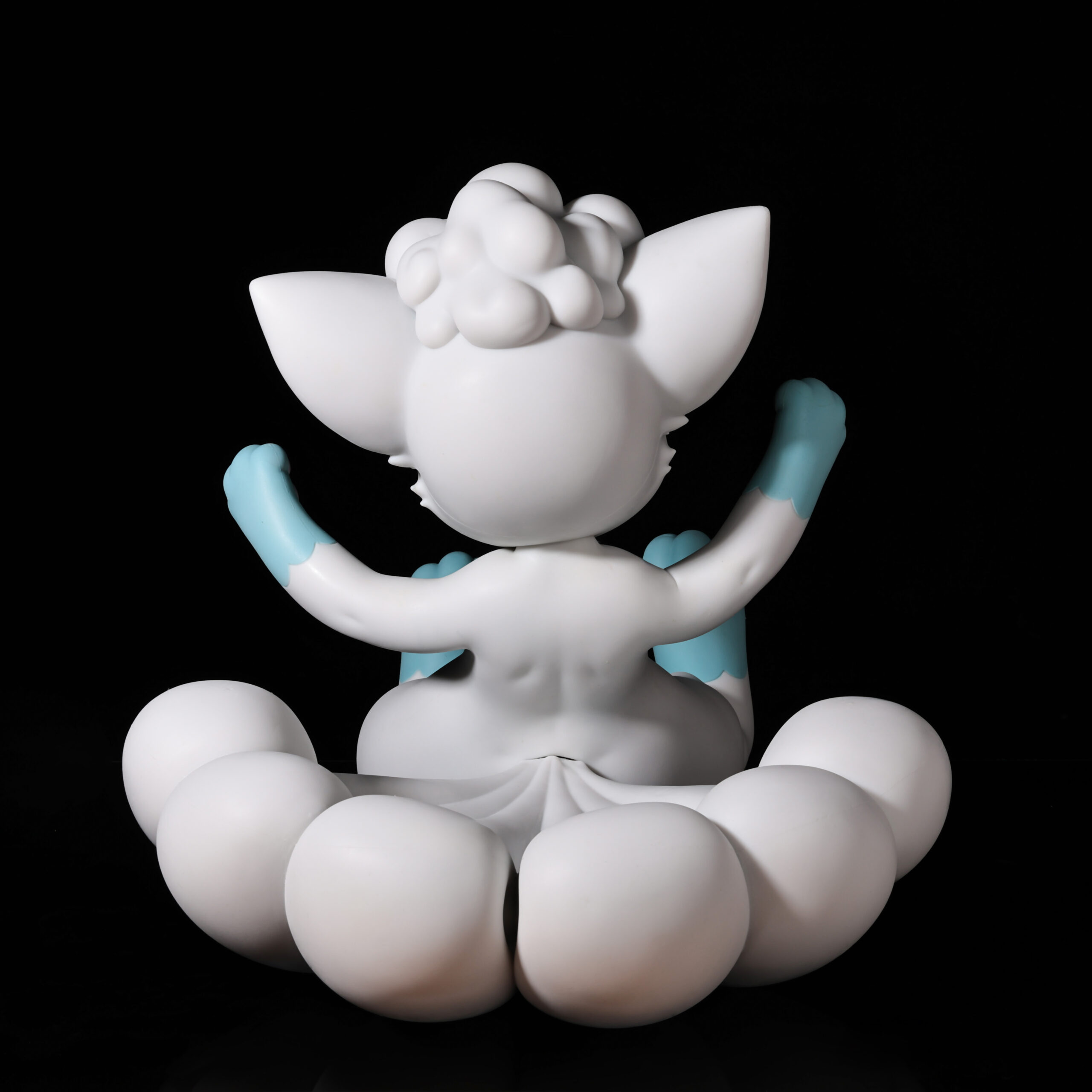 Pre-order | LingMo studio - White Fur Fox Sister - Silicone doll - Canine pussy - Image 4