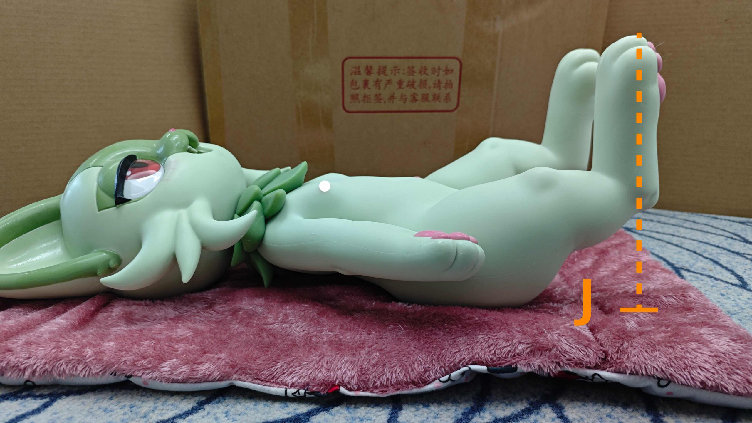 LingMo studio - Little Green Fur Cat - Silicone doll - Canine pussy - Image 5