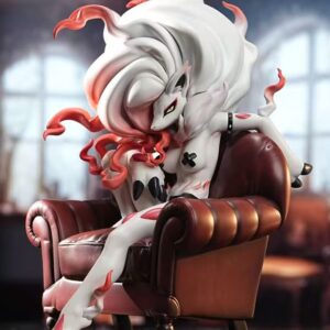 Pre-order | RouDan Studio – Red-White Wolf Anthro Figure