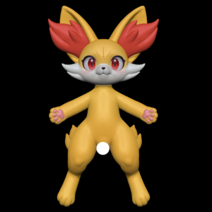 Pre-order | LingMo studio - Little Yellow Fire Fox - Silicone doll