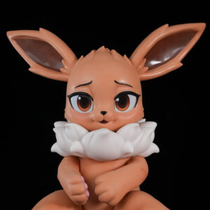 Pre-order | LingMo studio - Brown Fur Cat - Silicone doll - Female - Canine version