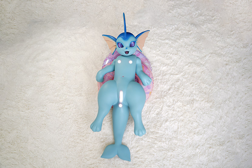 In-stock | Doll Castle studio - 100CM Blue Sphynx Cat Doll - Image 9