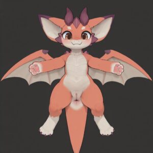 Pre-order | LingMo studio – Little Fire Dragon – Silicone Doll