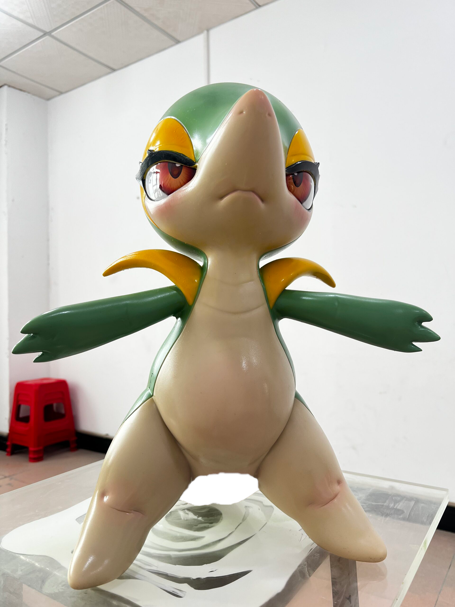 Pre-order | LingMo studio – Green Little Snake – Silicone Doll - Image 8