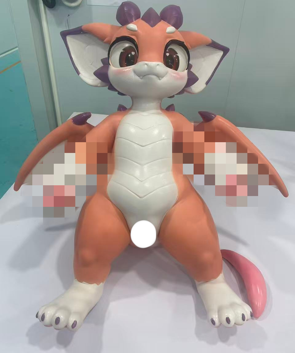 Pre-order | LingMo studio – Little Fire Dragon – Silicone Doll - Image 4