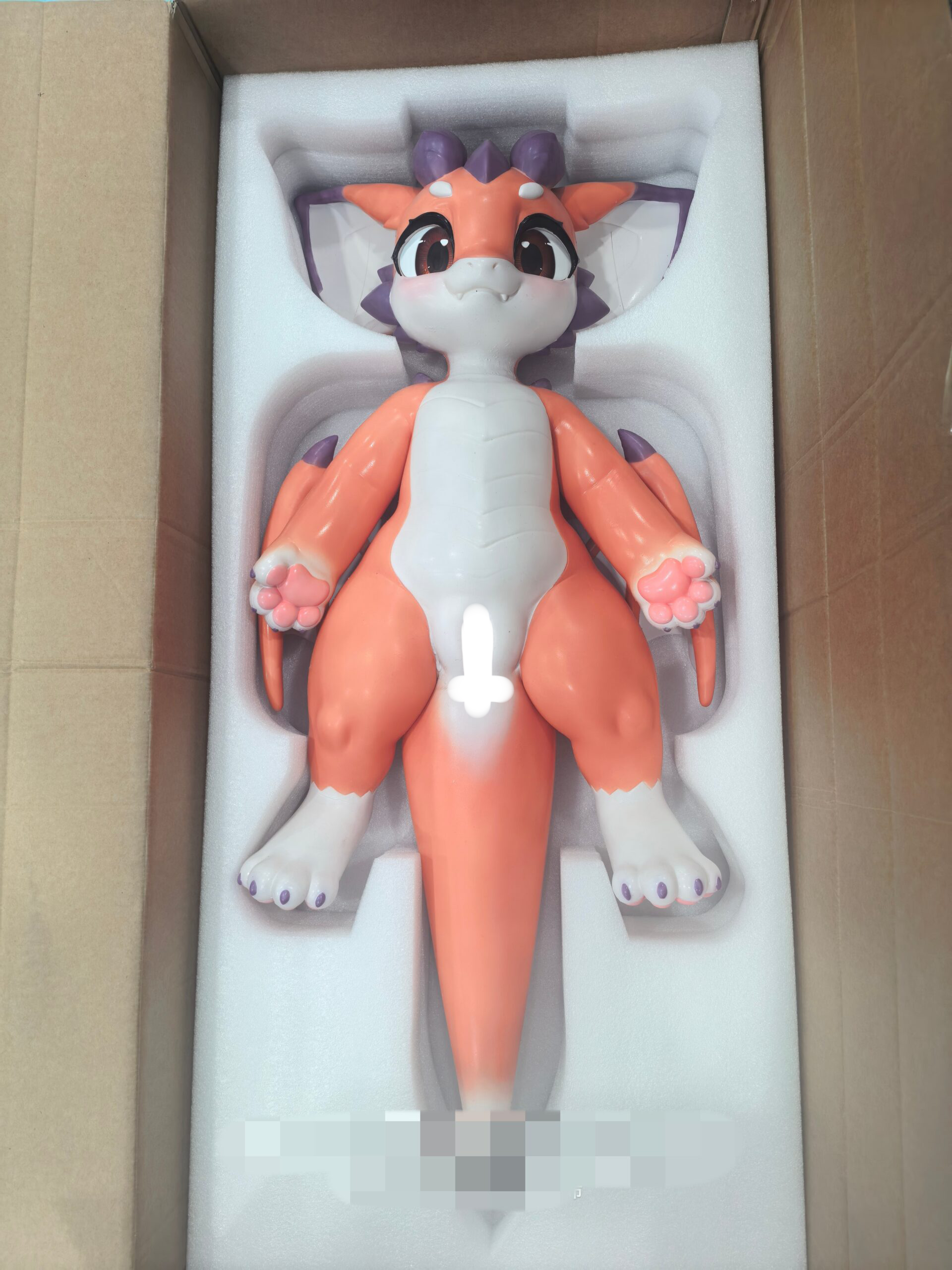 Pre-order | LingMo studio – Little Fire Dragon – Silicone Doll - Image 5