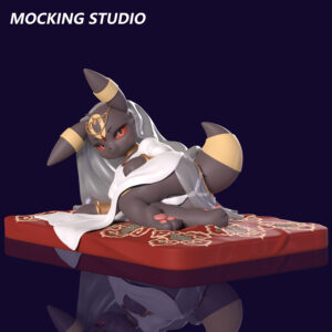 Pre-order | Moc King Idplayer Studio - Belly Dancer Yellow Halo Black Cat - Figure