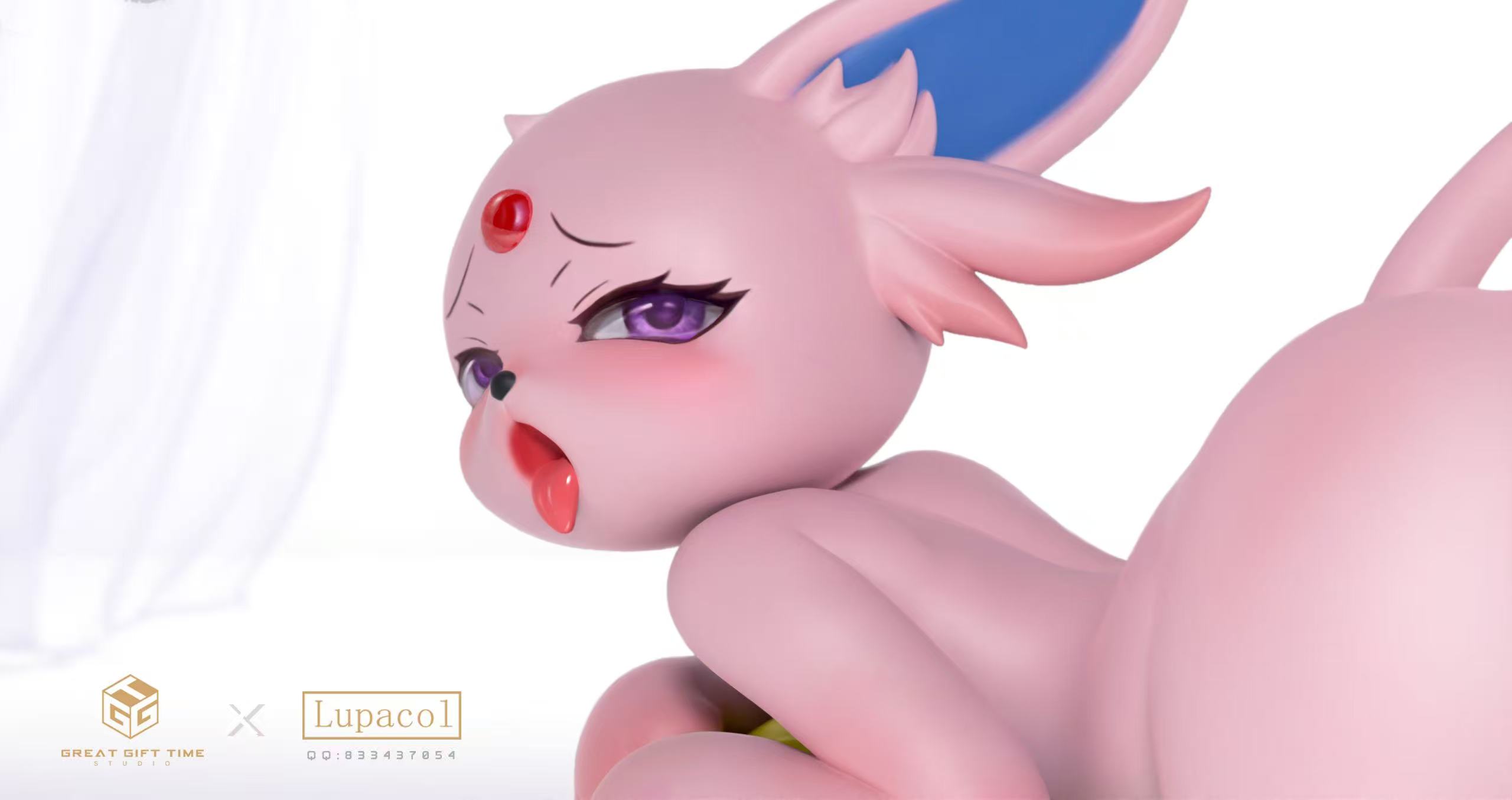 Pre-order | Lupacol studio – Pink Cat Nekomata – Silicone Doll - Image 5