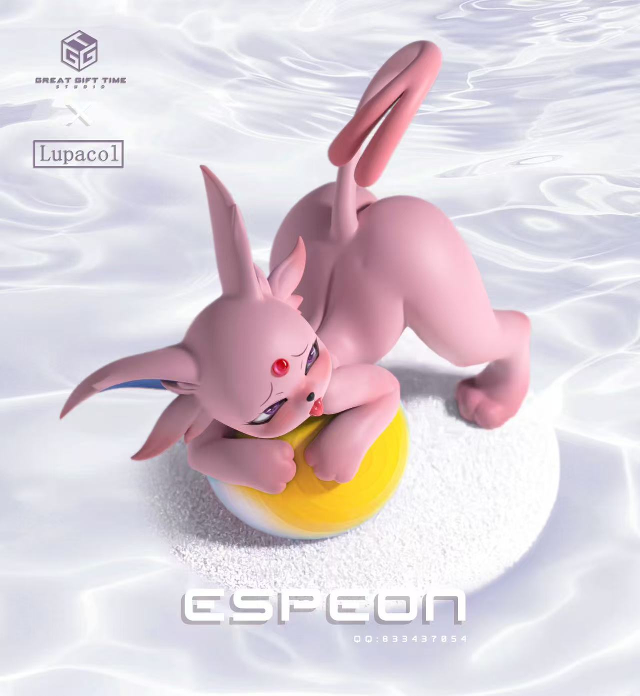 Pre-order | Lupacol studio – Pink Cat Nekomata – Silicone Doll - Image 3