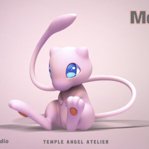 Pre-order | TAA studio – Pink Hairless Mouse – Silicone Doll