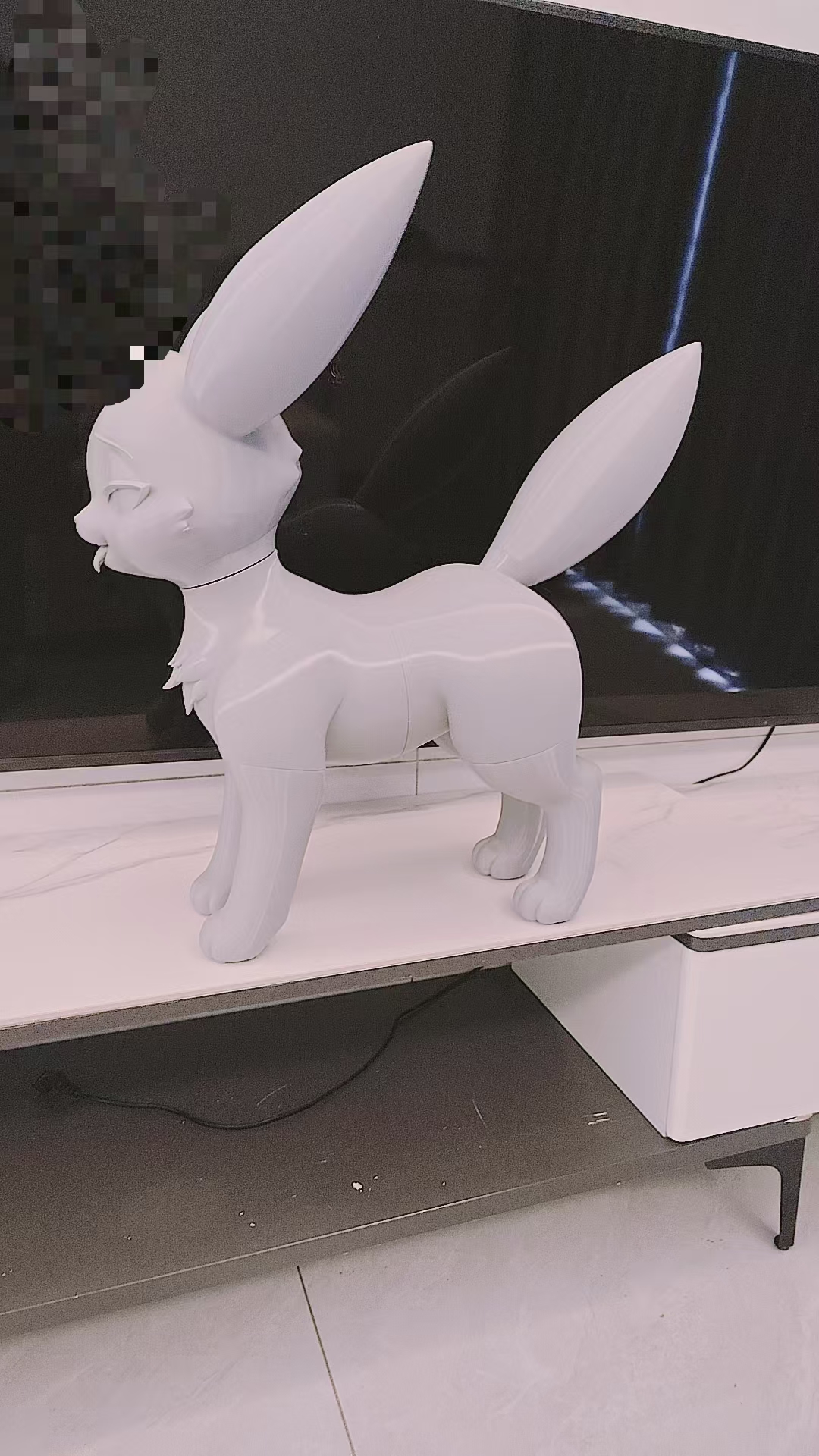 Pre-order | LingMo studio – Yellow Halo Black Cat – Silicone Doll- Female version - Feral - Image 3