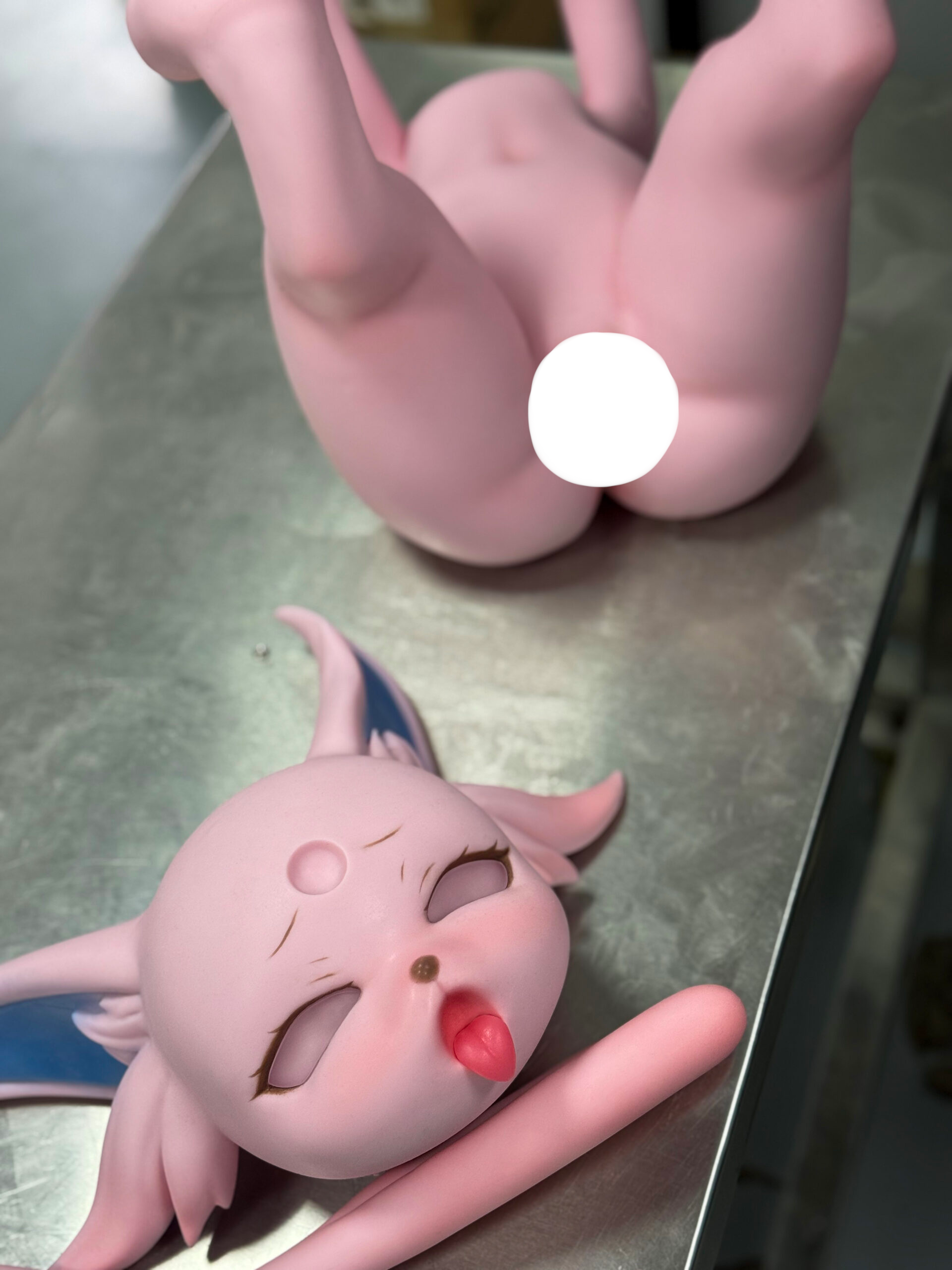 Pre-order | Lupacol studio – Pink Cat Nekomata – Silicone Doll - Image 8