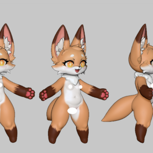 Pre-order | LingMo studio – Vulpes Girl Anthro – Silicone Doll – Crowdfunding