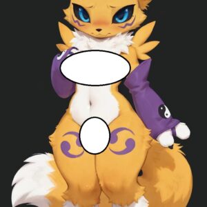 Pre-order | LingMo studio – Yellow Fur Taoist Fox Anthro – Silicone Doll