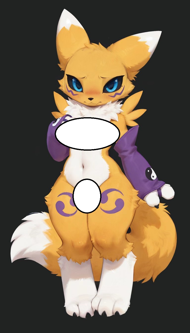 Pre-order | LingMo studio – Yellow Fur Taoist Fox Anthro – Silicone Doll